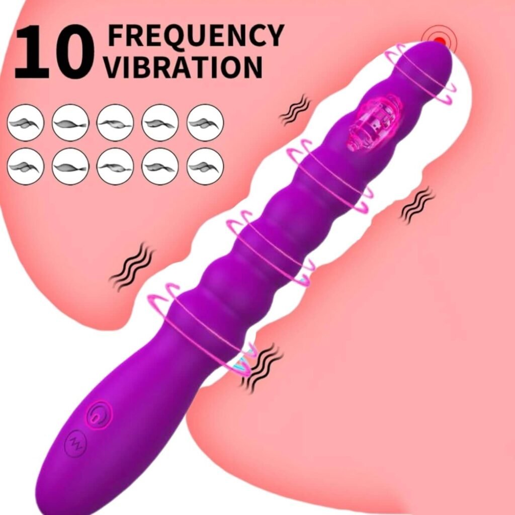 Use Vibrating Anal Beads During Sex