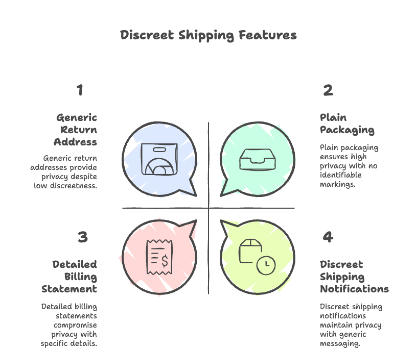 Discreet Shipping Features